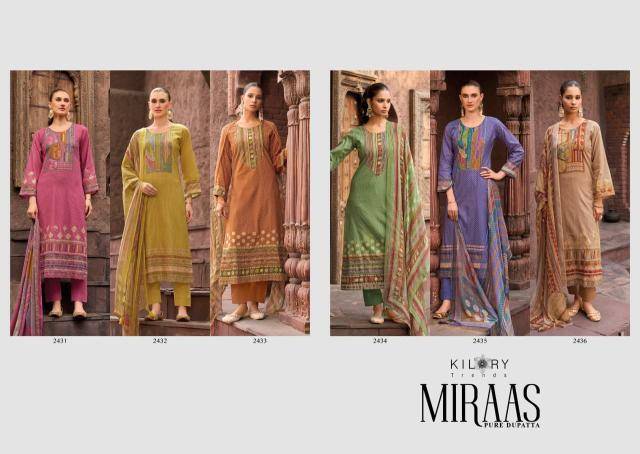Kilory miraas Casual dress materials wholesale